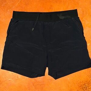 Ten Thousand Interval Men's Black Athletic Shorts